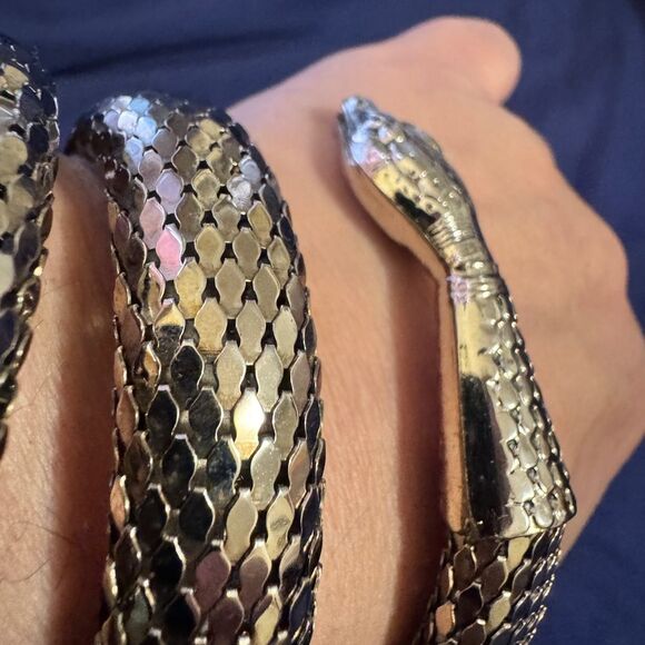 Stunning Scaled Snake Spiral Bracelet [Jewelry 068] - Picture 1 of 6